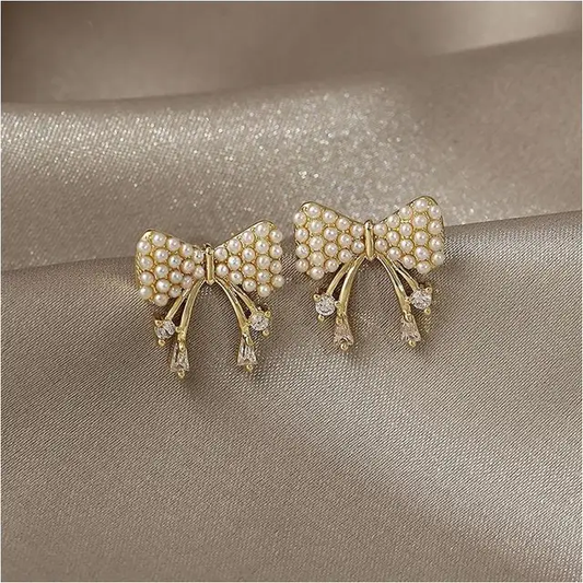 Perky Bow Studs