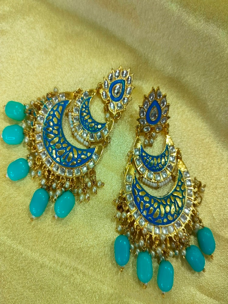 Blue Ahana Chandbalis