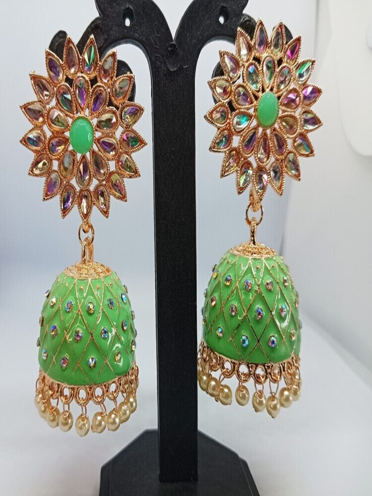 Mint Esha Jhumkis