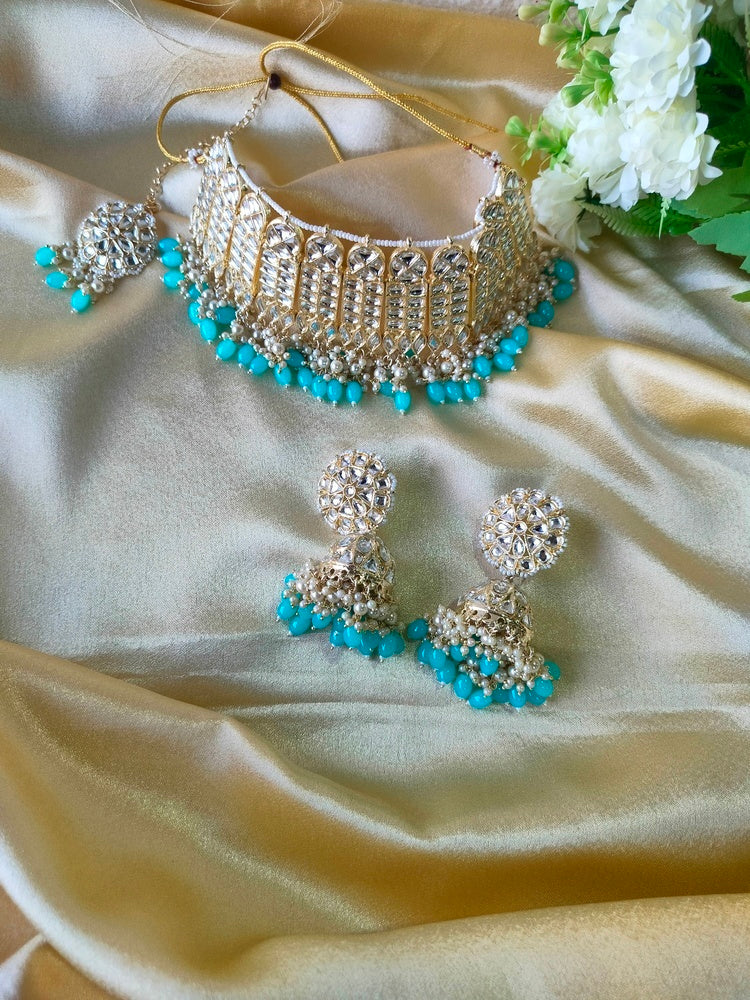 Turquoise Prisha Necklace Set