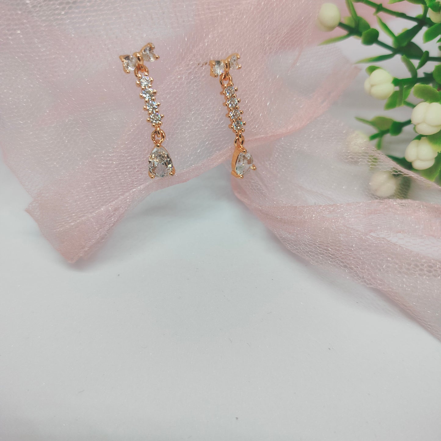 Long Bow Earrings