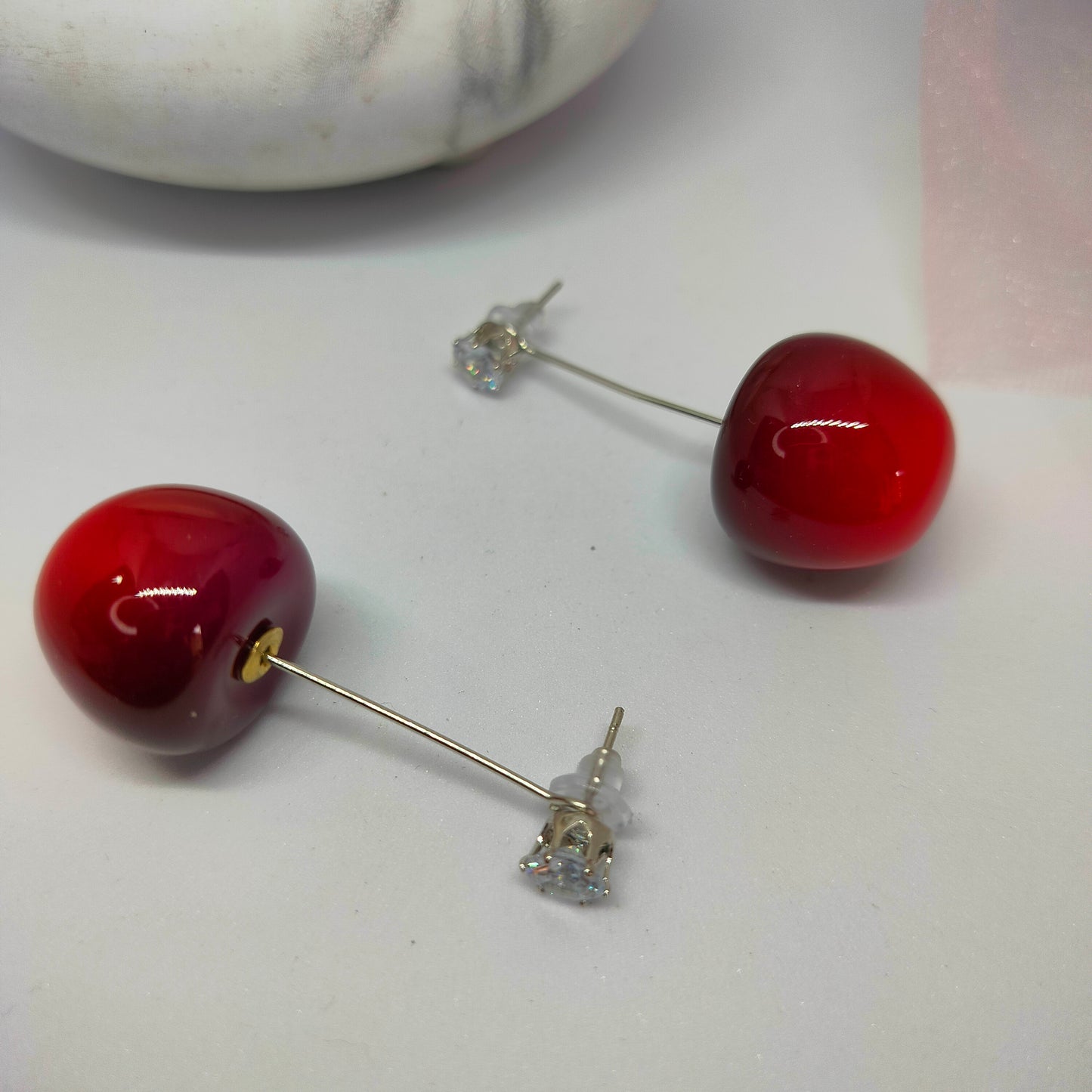 Red Cherry Earrings