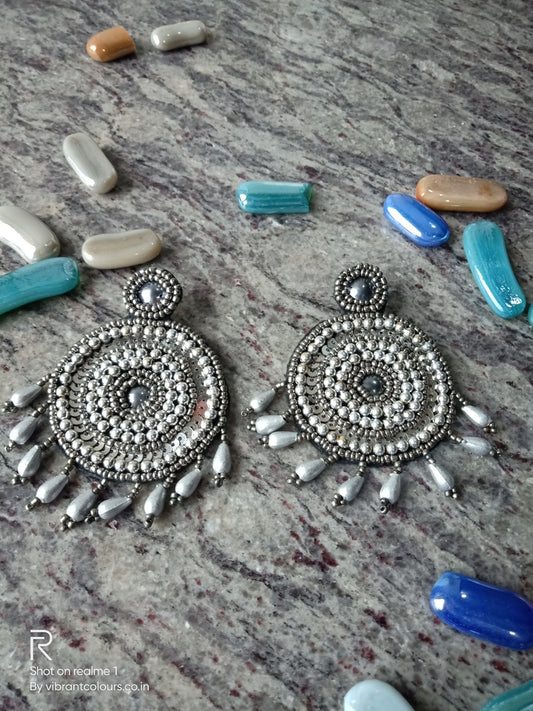 Silver Abiha Earrings