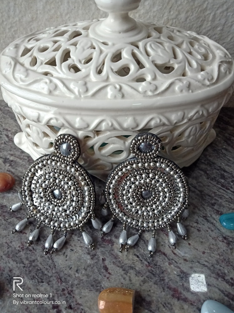 Silver Abiha Earrings