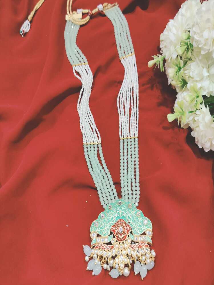 Mint Shanaya Necklace Set