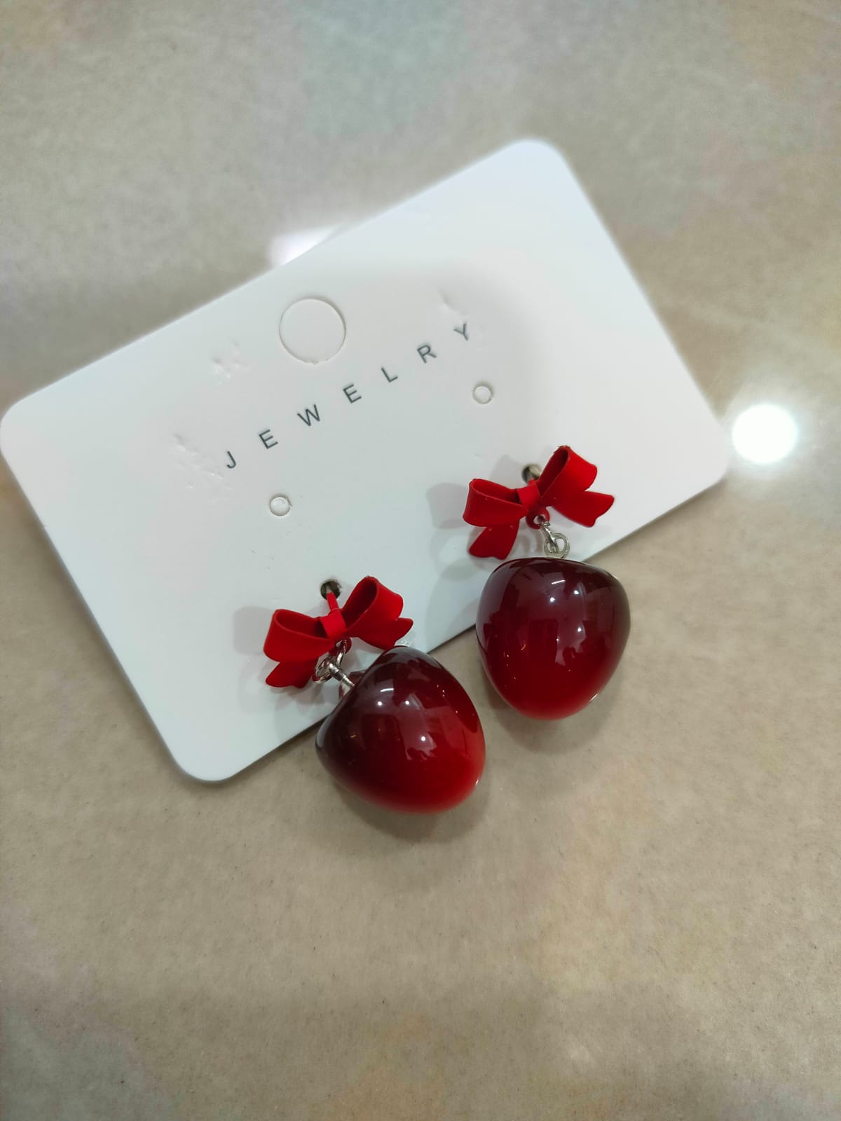 Tie A Cherry Earrings