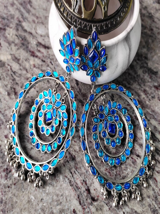 Blue Mahira Earrings