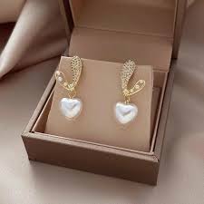 Pearl Bling Heart