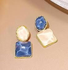 Blue Blush Earrings