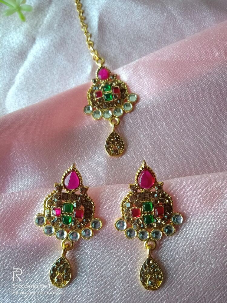 Ruby Khushi Choker Set