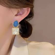 Blue Blush Earrings