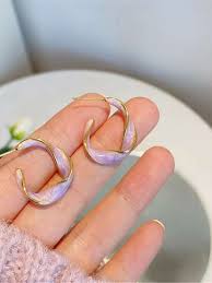 Bliss Purple Hoops