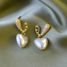 Pearl Bling Heart