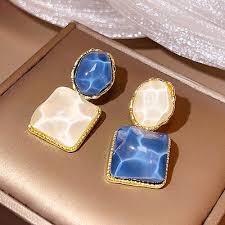 Blue Blush Earrings